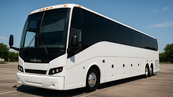 Exterior of Charter Bus Company Rochester's 40 Passenger Party Bus in Rochester