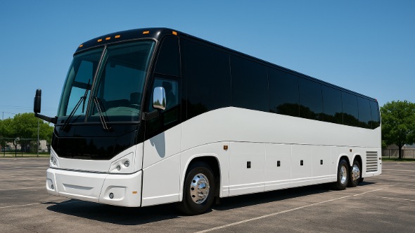 Exterior of Charter Bus Company Minneapolis's 50 Passenger Party Bus in Minneapolis